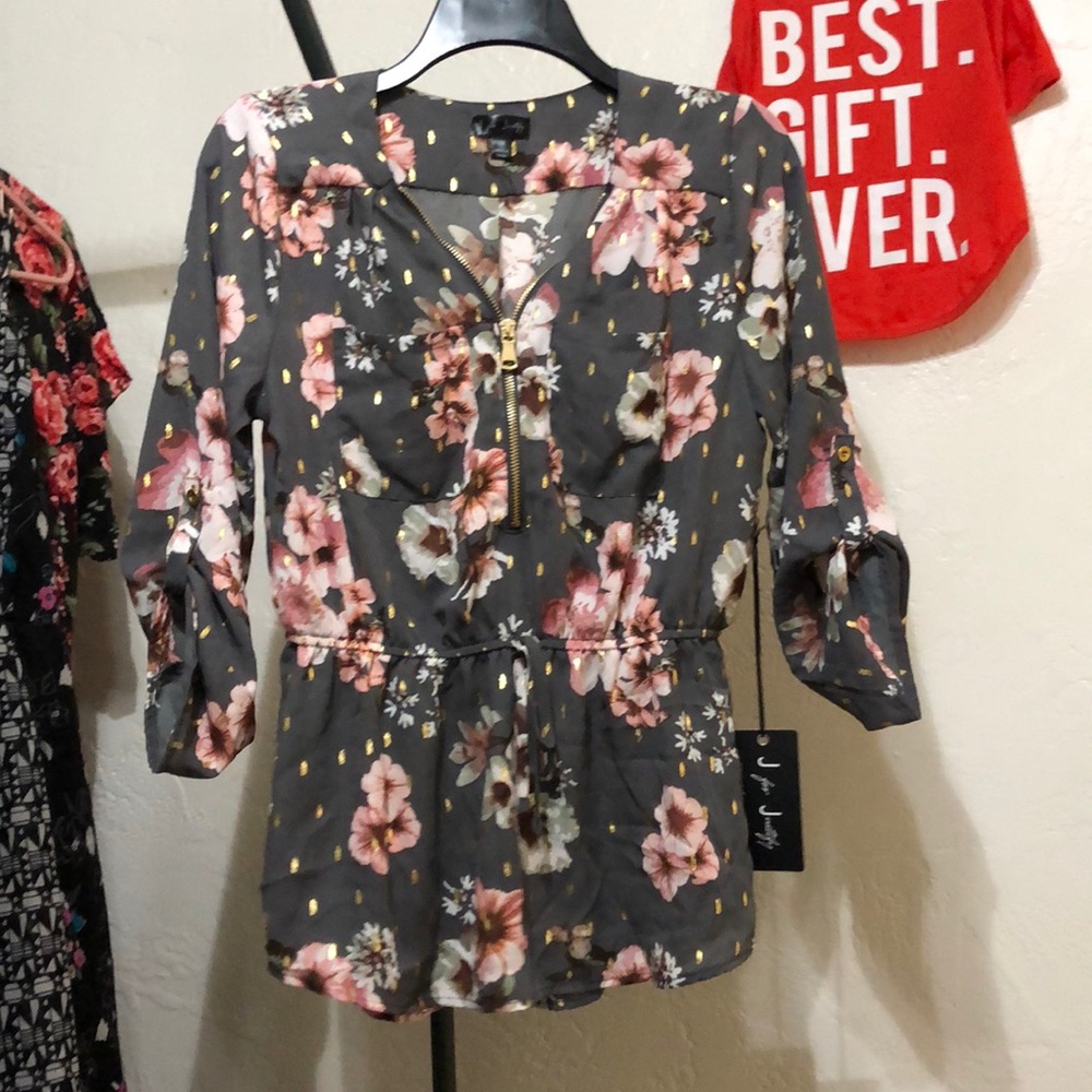 Woman’s Floral Blouse